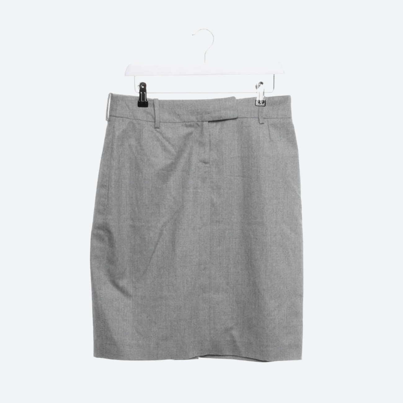 Image 1 of Wool Skirt 42 Gray in color Gray | Vite EnVogue