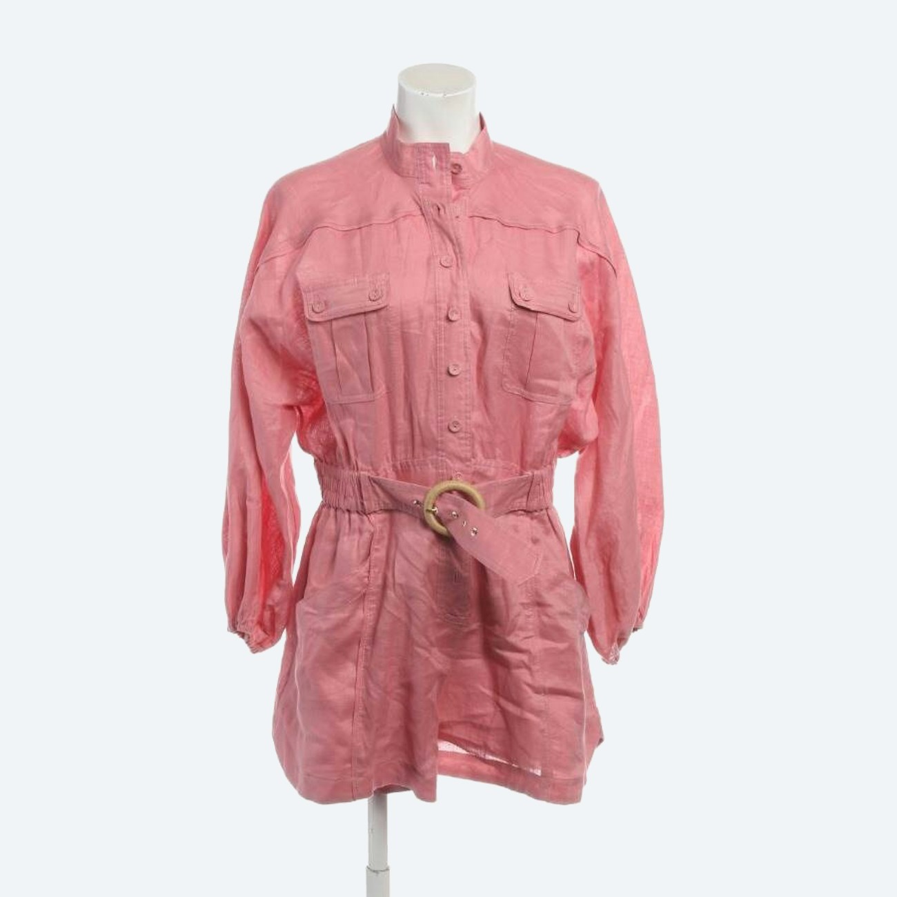 Image 1 of Linen Jumpsuit 42 Pink in color Pink | Vite EnVogue