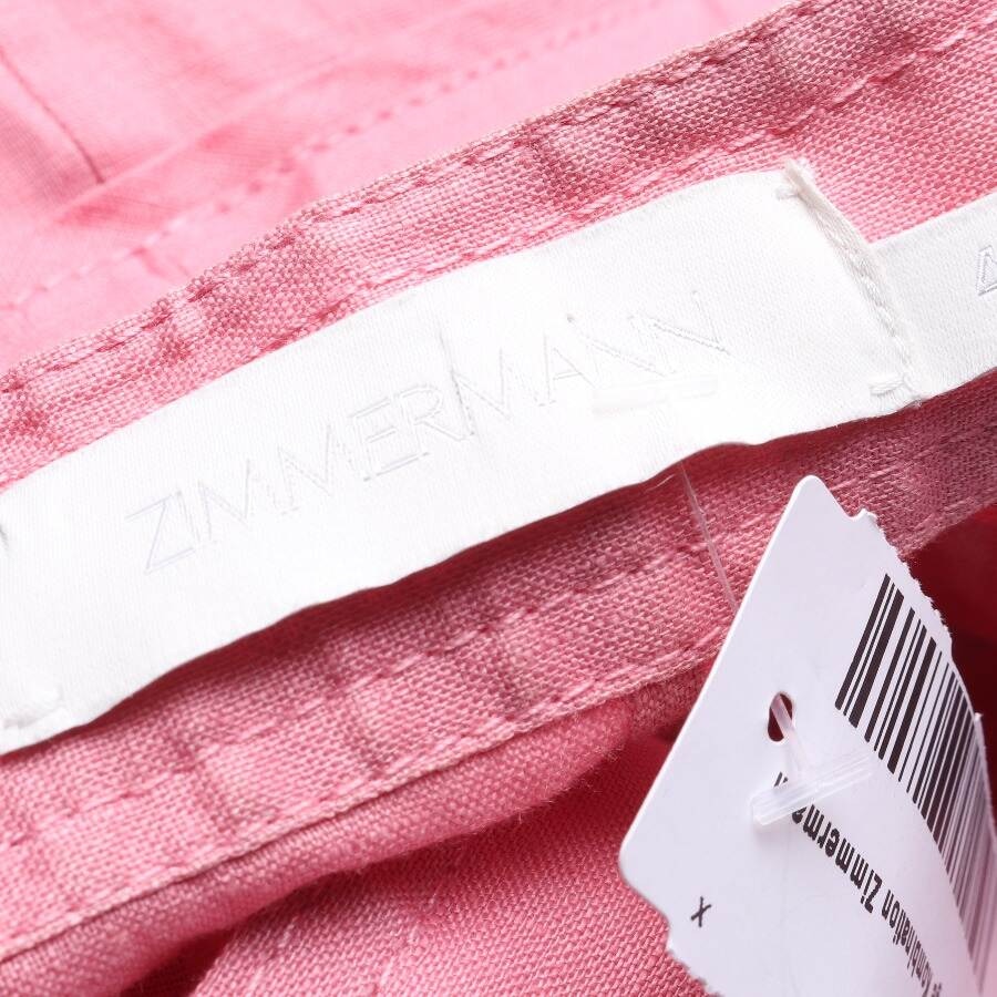 Image 3 of Linen Jumpsuit 42 Pink in color Pink | Vite EnVogue