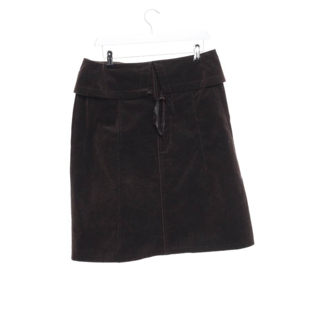 Corduroy Skirt 40 Dark Brown | Vite EnVogue