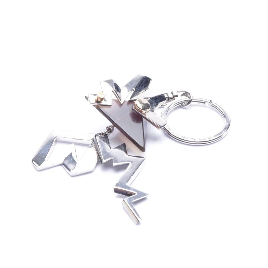 Image 1 of Key Chain Silver in color Metallic | Vite EnVogue