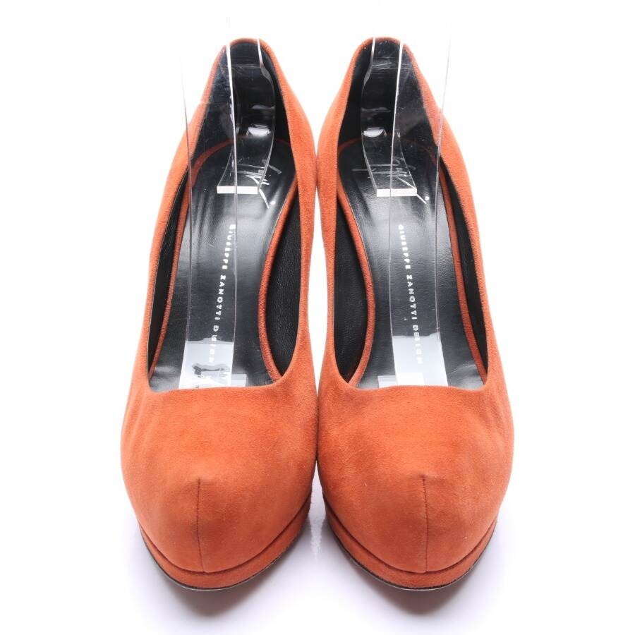 Image 2 of High Heels EUR 41 Dark Orange in color Orange | Vite EnVogue