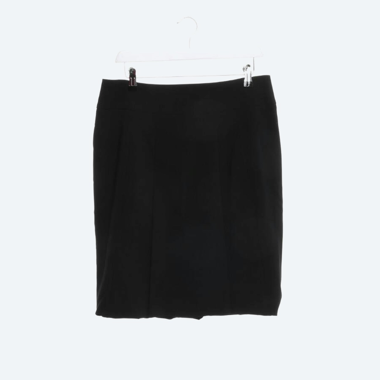Image 1 of Wool Skirt 40 Black in color Black | Vite EnVogue
