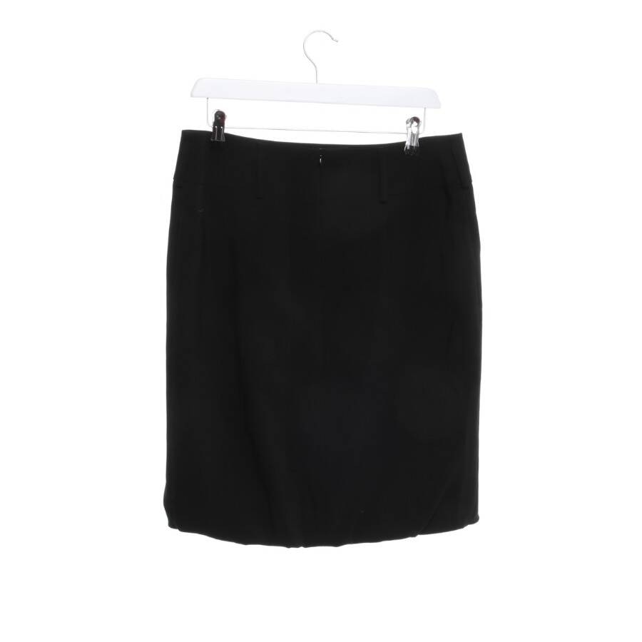Image 2 of Wool Skirt 40 Black in color Black | Vite EnVogue
