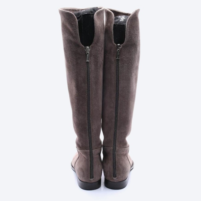 Image 3 of Boots EUR 36.5 Dark Brown in color Brown | Vite EnVogue