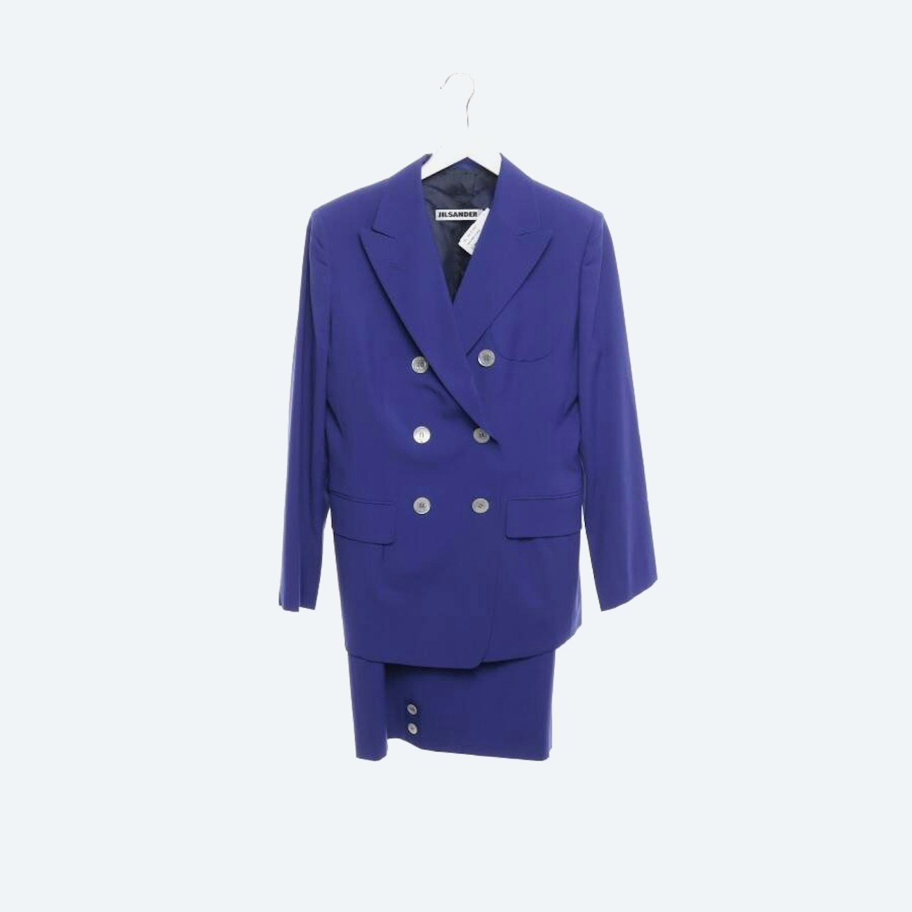 Image 1 of Wool Skirt Suit 38 Blue in color Blue | Vite EnVogue