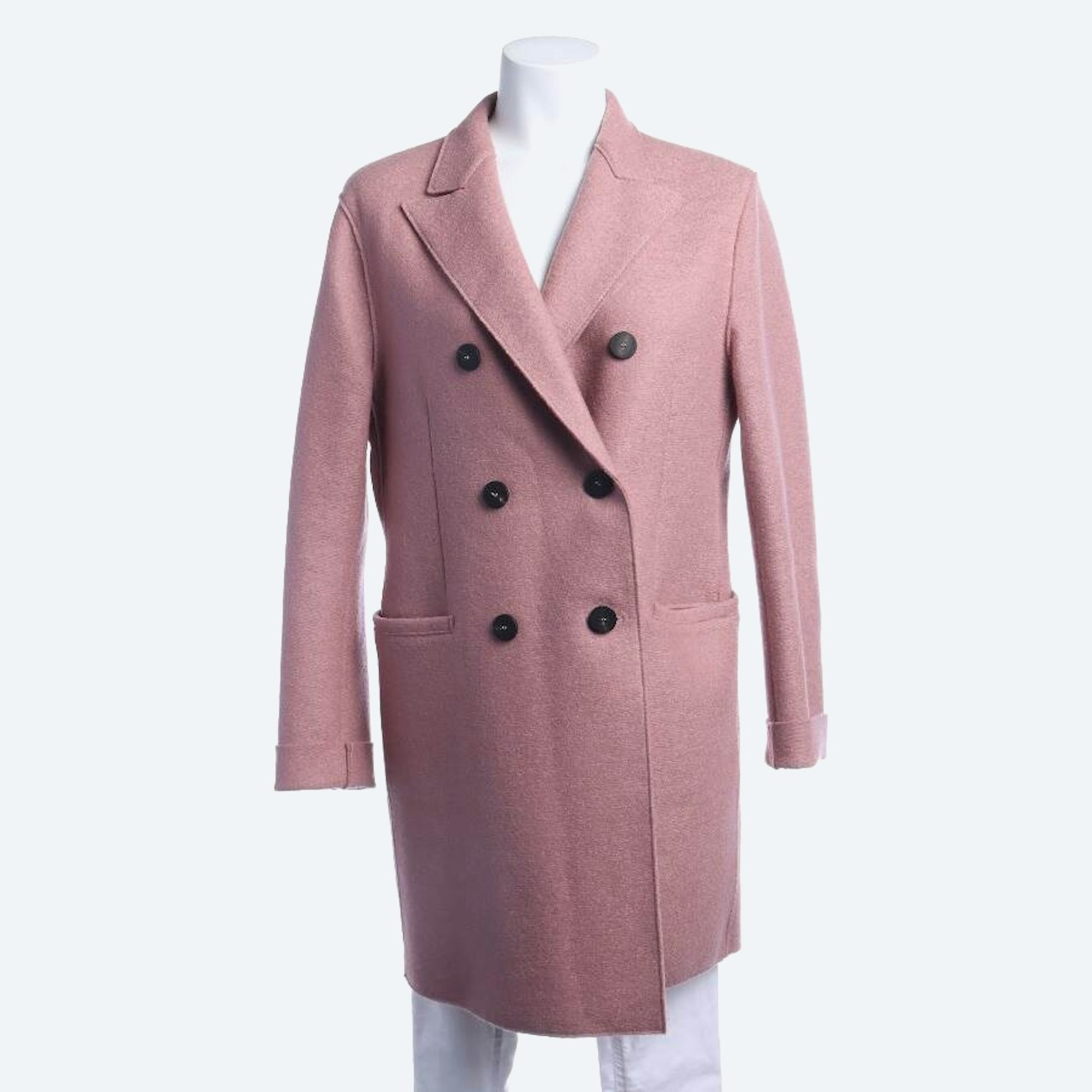Image 1 of Wool Coat 38 Light Pink in color Pink | Vite EnVogue
