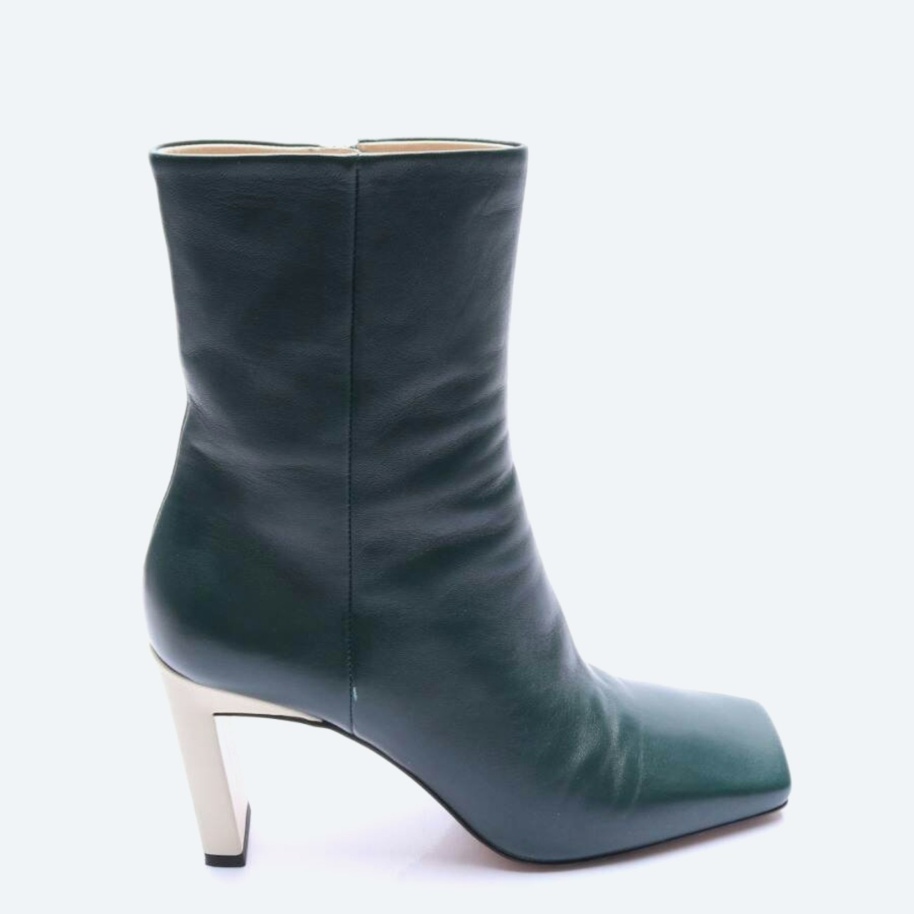 Image 1 of Ankle Boots EUR38 Green in color Green | Vite EnVogue