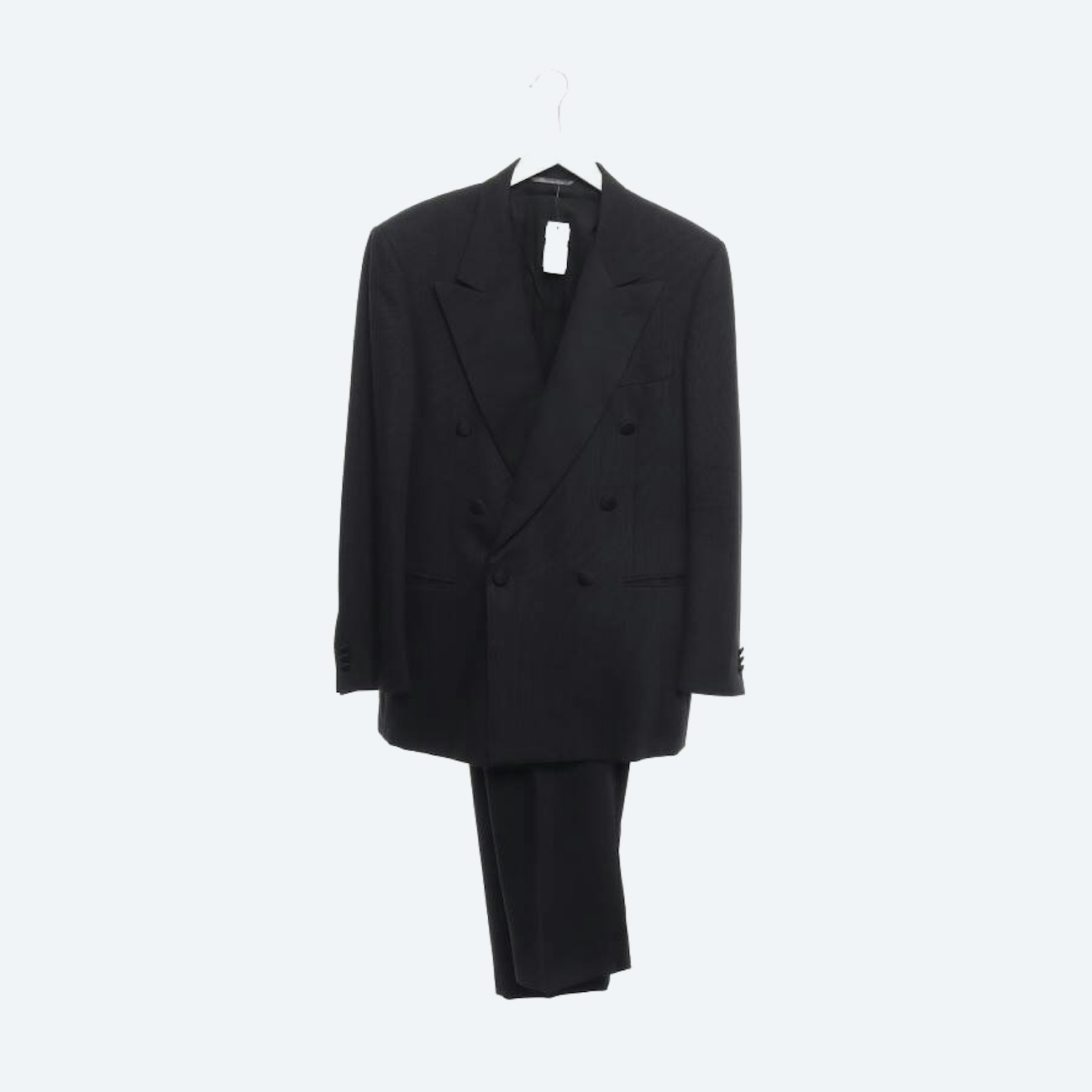 Image 1 of Wool Suit 48 Black in color Black | Vite EnVogue