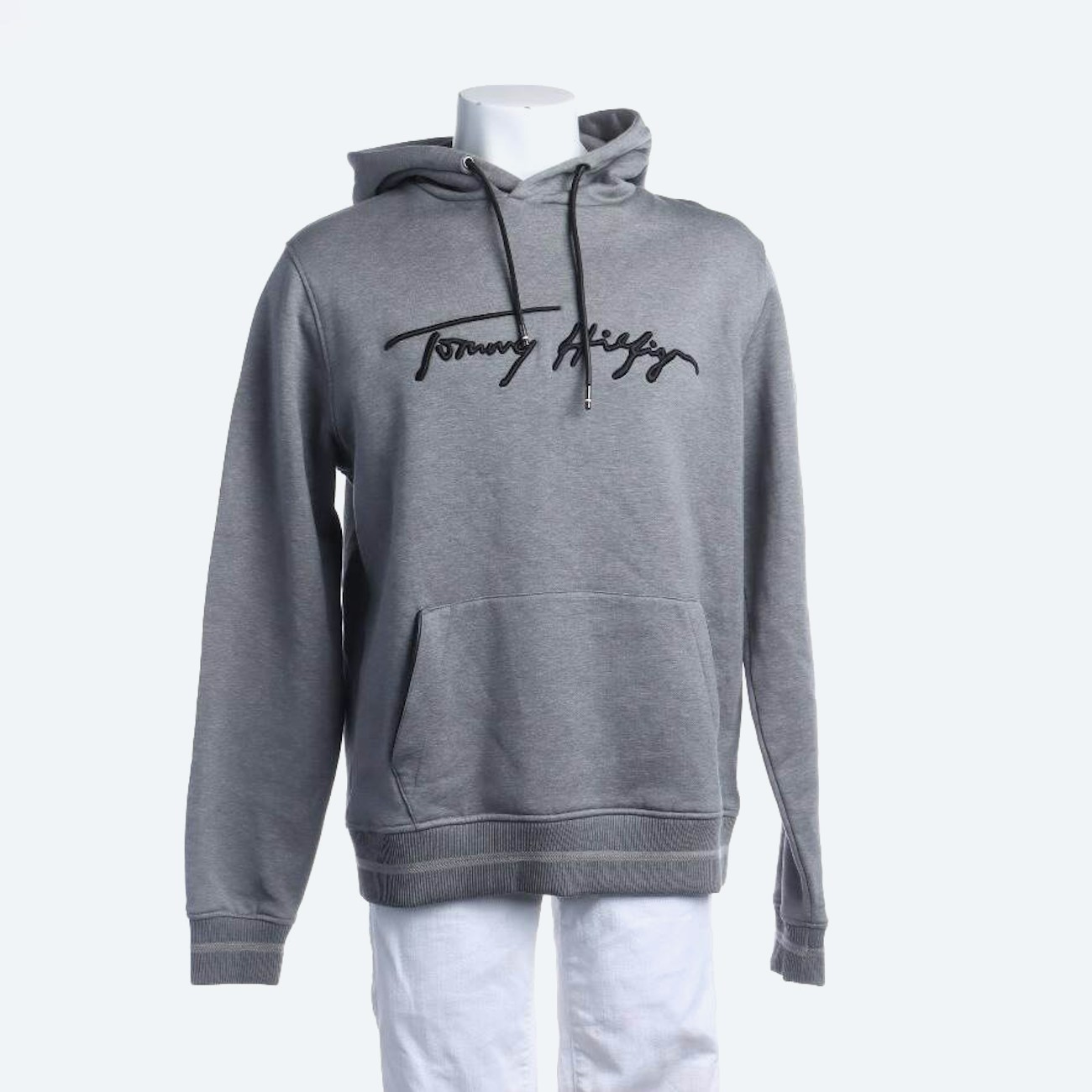 Grey Hooded sweater Grau Fear Of God Essentials - Tommy Bodywear Neck Short  Sleeve T-shirt - IetpShops Germany