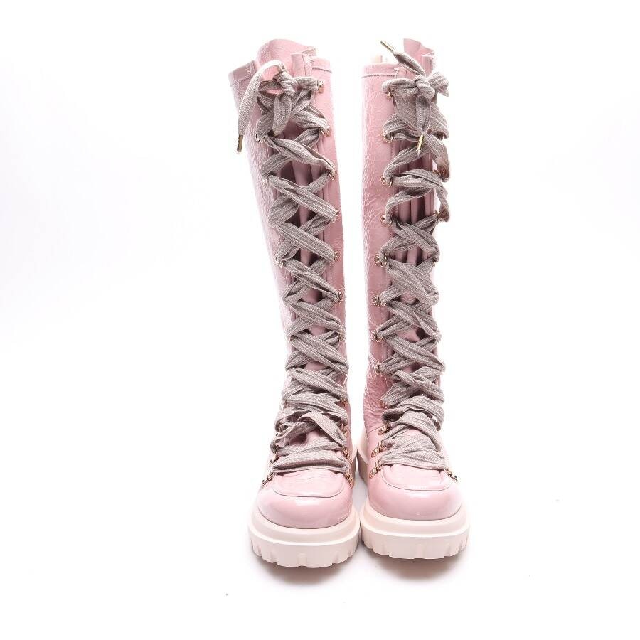Image 2 of Boots EUR 40 Light Pink in color Pink | Vite EnVogue