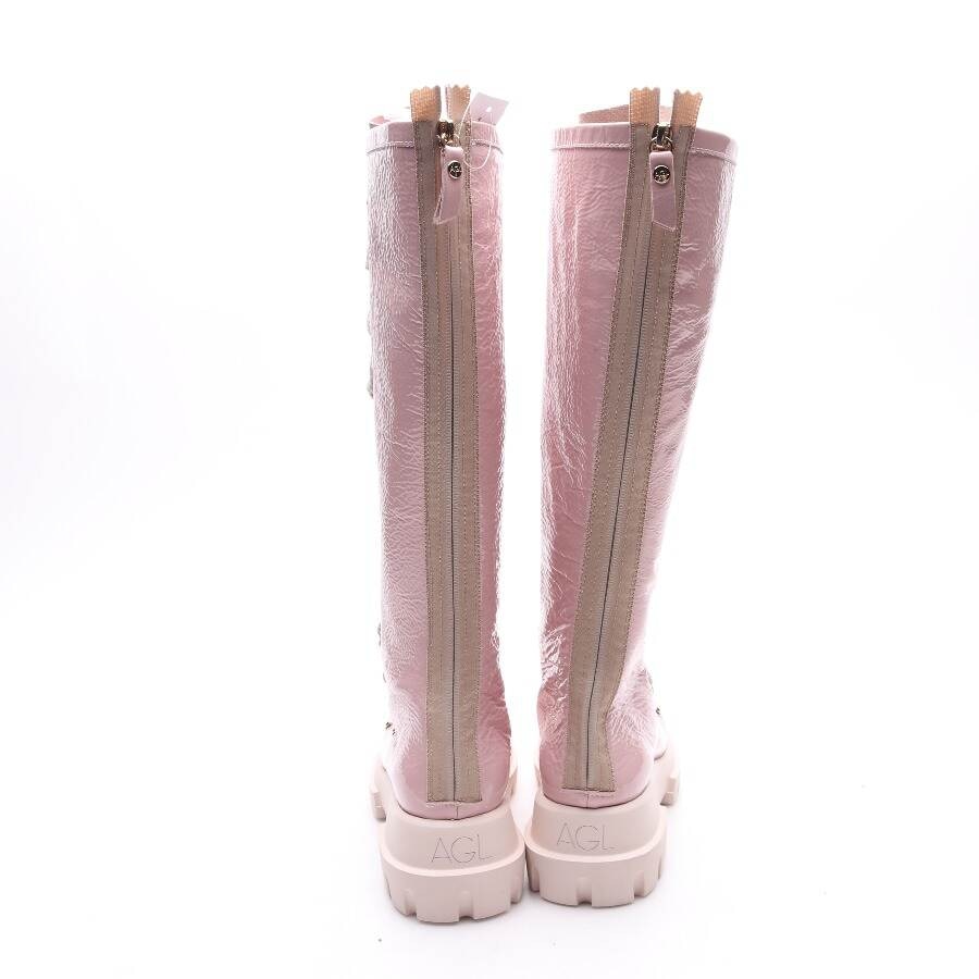 Image 3 of Boots EUR 40 Light Pink in color Pink | Vite EnVogue