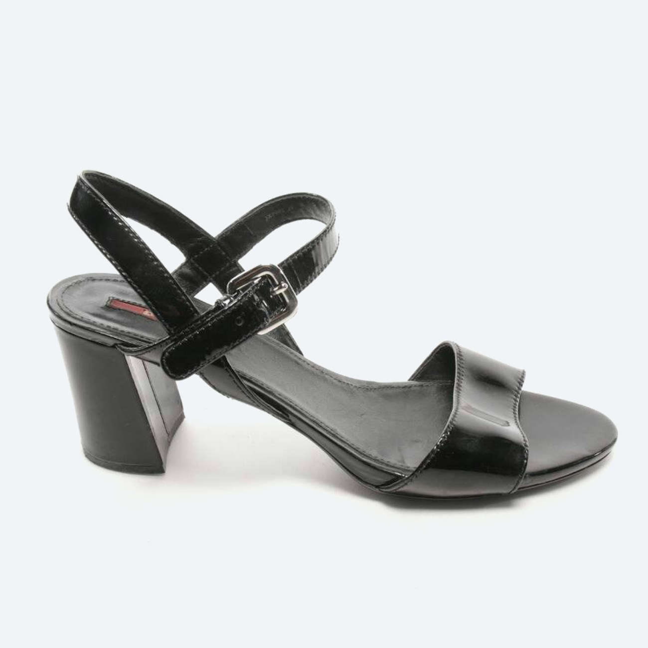 Image 1 of Heeled Sandals EUR 39 Black in color Black | Vite EnVogue