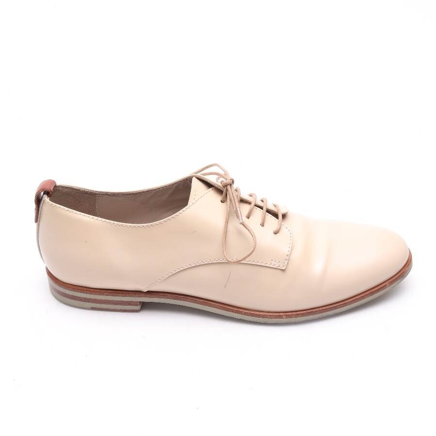 Image 1 of Lace-Up Shoes EUR 37 Cream in color White | Vite EnVogue