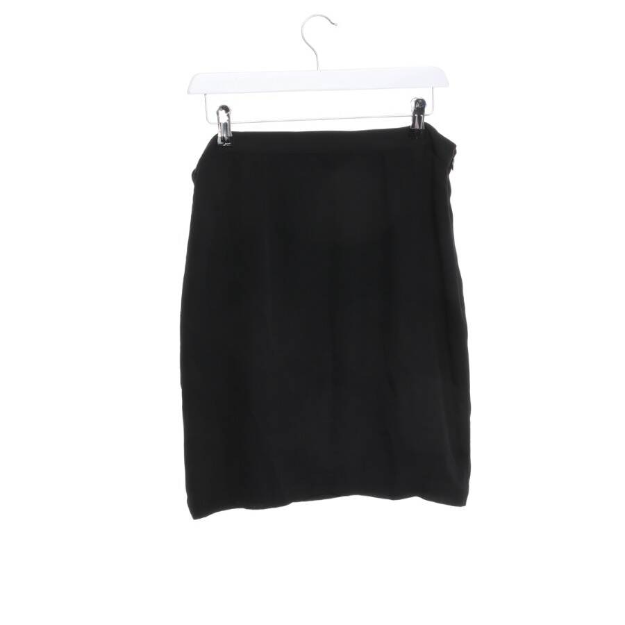 Image 2 of Silk Skirt 38 Black in color Black | Vite EnVogue