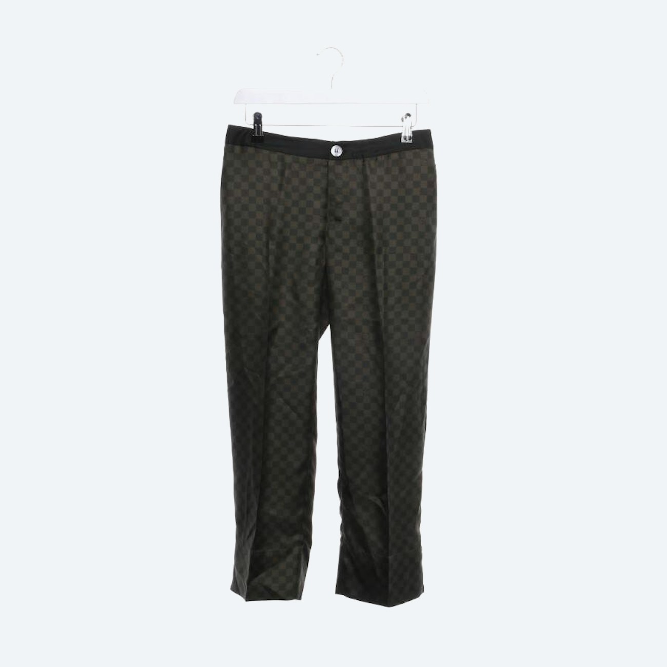 Image 1 of Silk Pants 30 Black in color Black | Vite EnVogue