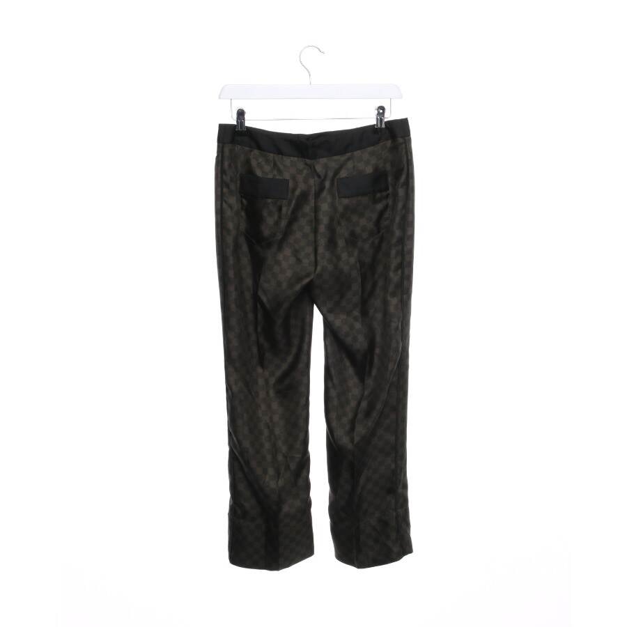 Image 2 of Silk Pants 30 Black in color Black | Vite EnVogue