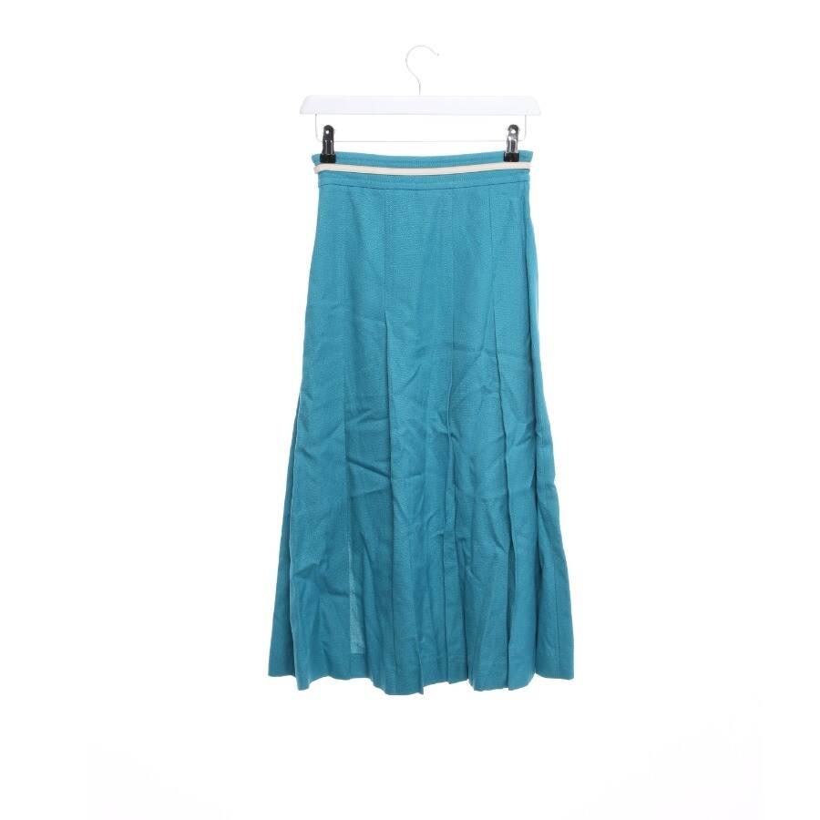 Image 2 of Skirt 30 Turquoise in color Blue | Vite EnVogue