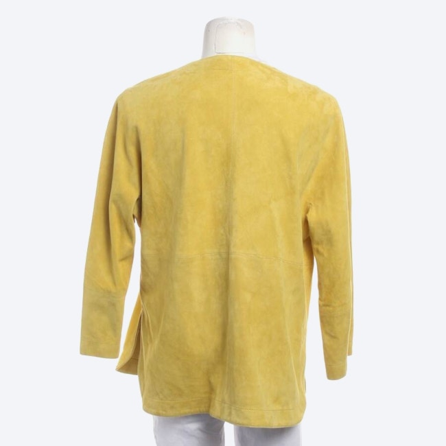 Image 2 of LeatherJacket 42 Mustard Yellow in color Yellow | Vite EnVogue