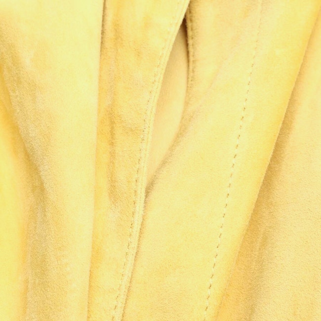 Image 3 of LeatherJacket 42 Mustard Yellow in color Yellow | Vite EnVogue