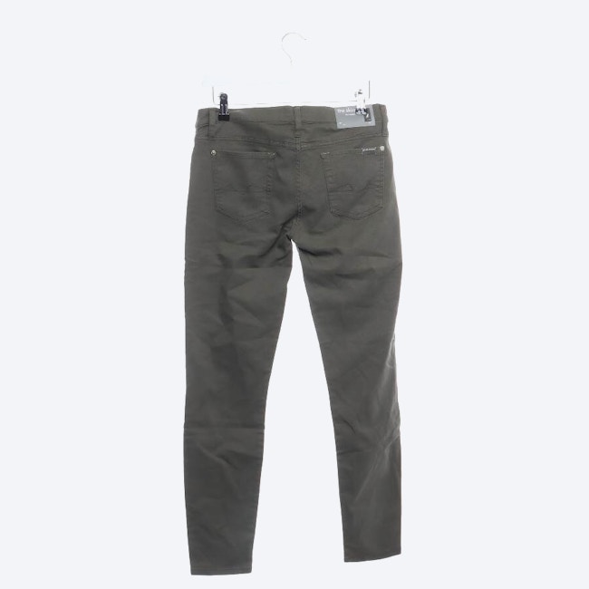 Image 2 of Trousers W29 Olive Green in color Green | Vite EnVogue