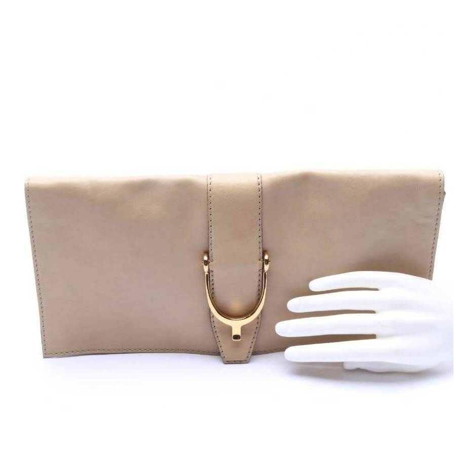 Image 4 of Clutch Light Brown in color Brown | Vite EnVogue