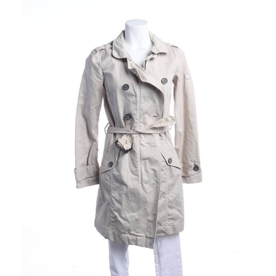 Image 1 of Trenchcoat XS Beige in color White | Vite EnVogue