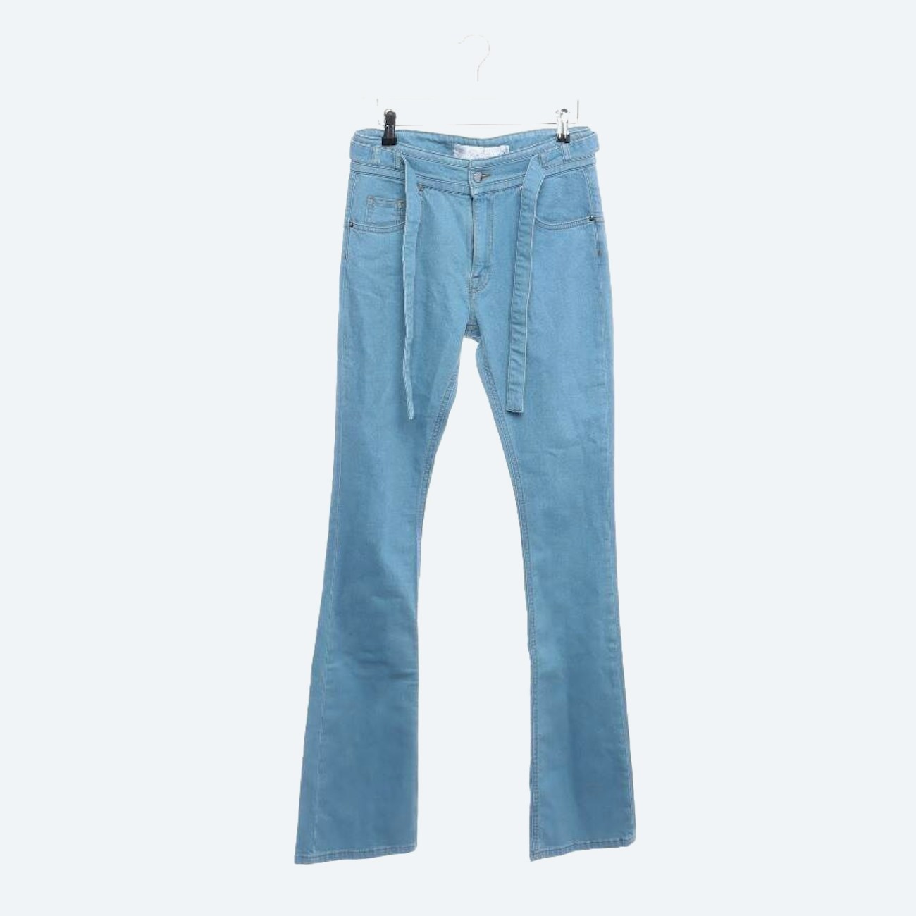 Image 1 of Jeans Flared W28 Light Blue in color Blue | Vite EnVogue