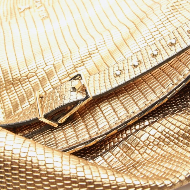 Image 4 of Crossbody Bag Gold in color Metallic | Vite EnVogue