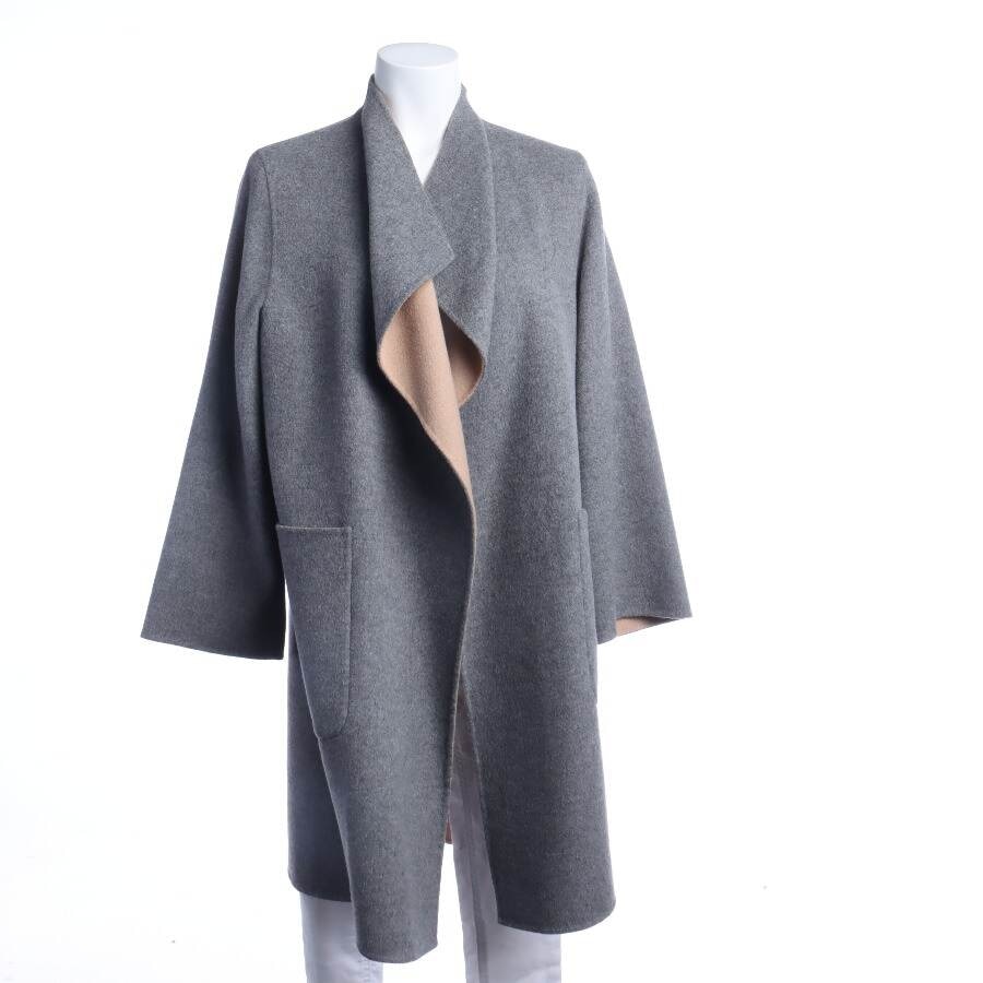 Image 1 of Reversible Coat 36 Gray in color Gray | Vite EnVogue