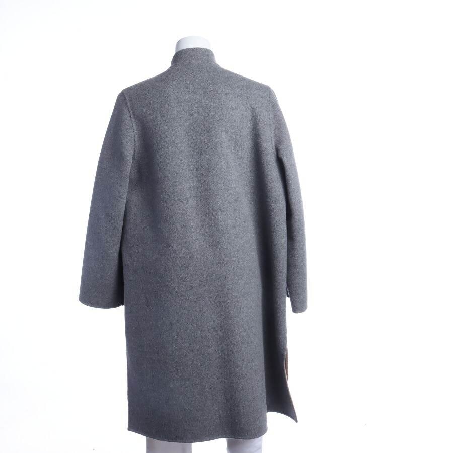 Image 2 of Reversible Coat 36 Gray in color Gray | Vite EnVogue