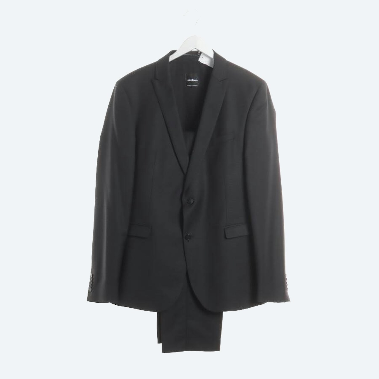 Image 1 of Wool Suit 102 Black in color Black | Vite EnVogue