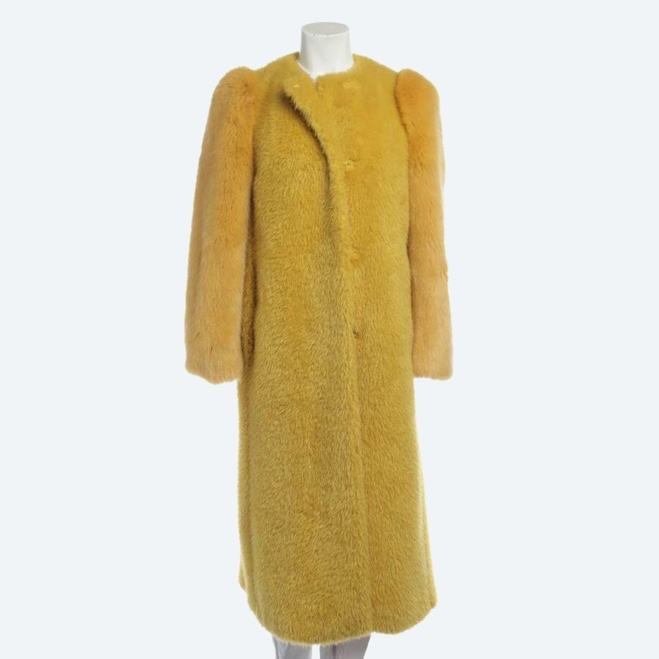 Image 1 of Winter Coat 34 Yellow in color Yellow | Vite EnVogue