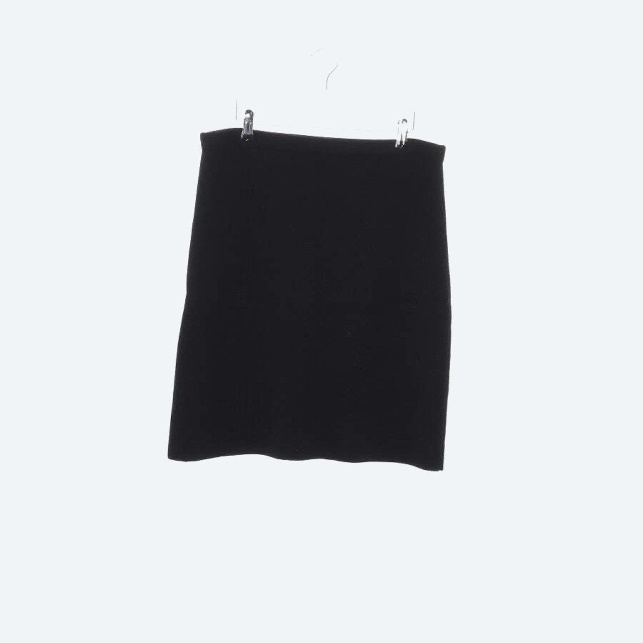 Image 1 of Wool Skirt XL Black in color Black | Vite EnVogue