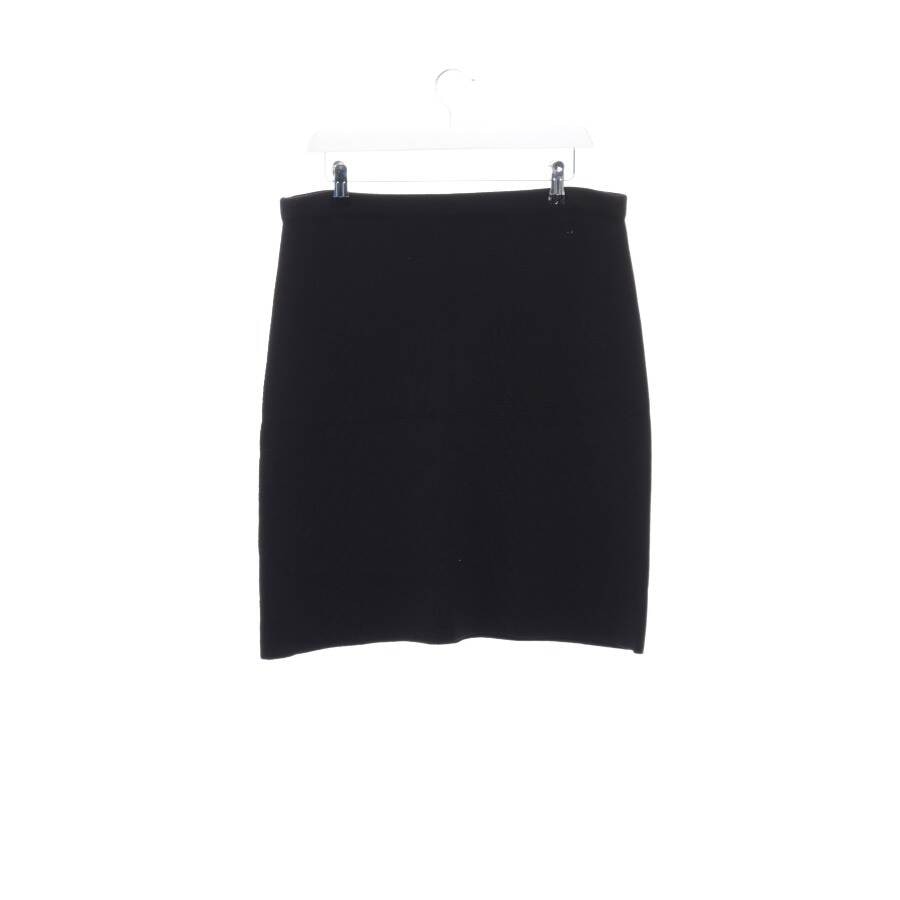 Image 2 of Wool Skirt XL Black in color Black | Vite EnVogue