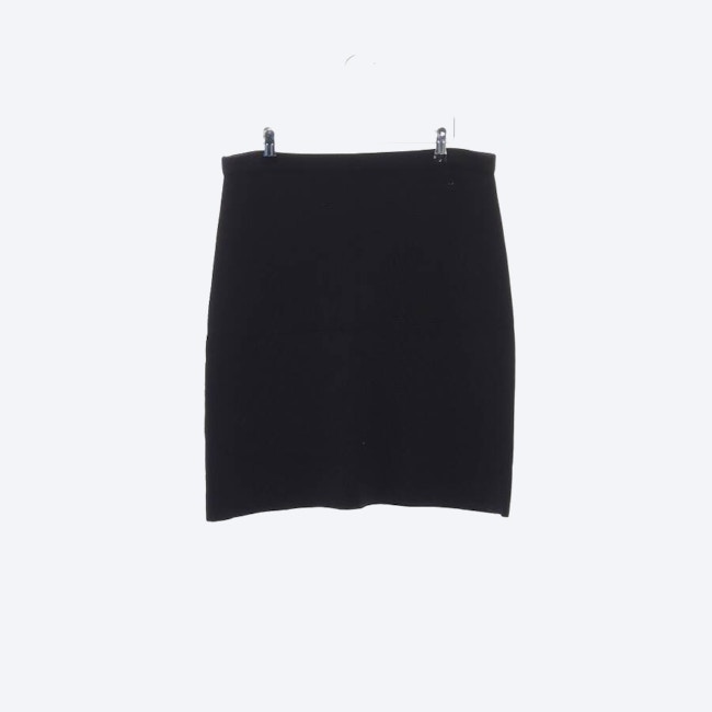 Image 2 of Wool Skirt XL Black in color Black | Vite EnVogue