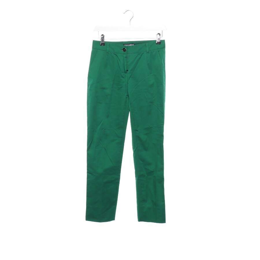 Image 1 of Trousers 30 Green in color Green | Vite EnVogue