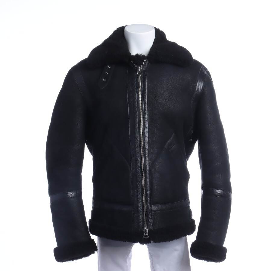 Image 1 of LeatherJacket 48 Black in color Black | Vite EnVogue