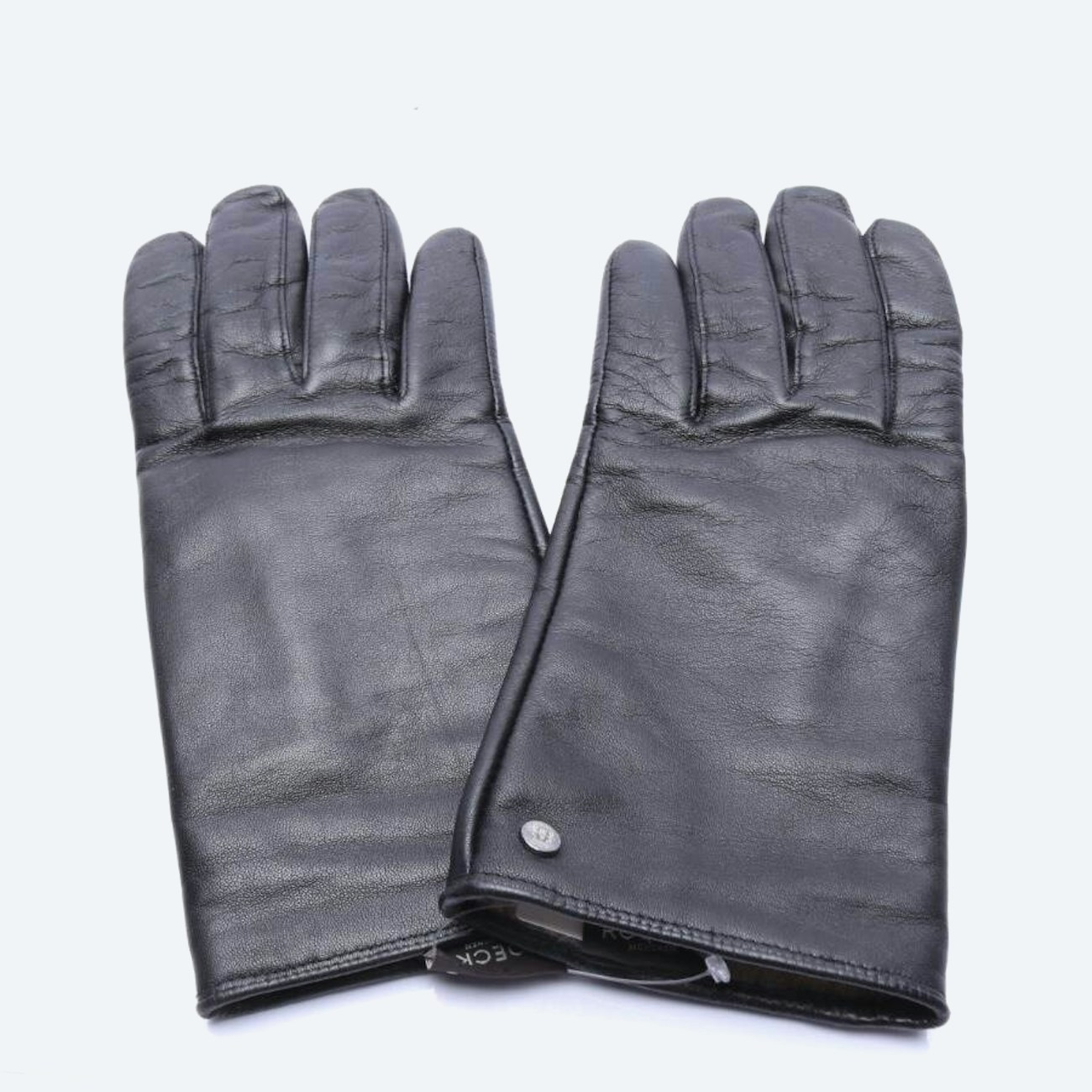 Image 1 of Leather Gloves Black in color Black | Vite EnVogue