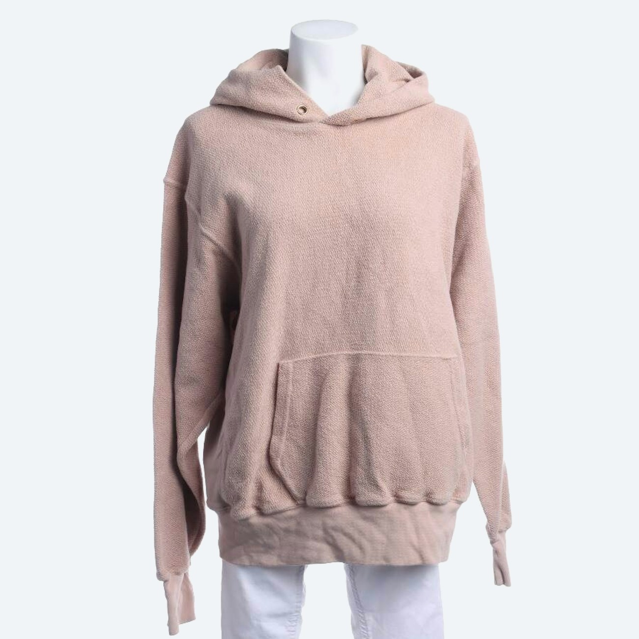 Image 1 of Hooded Sweatshirt L Light Brown in color Brown | Vite EnVogue
