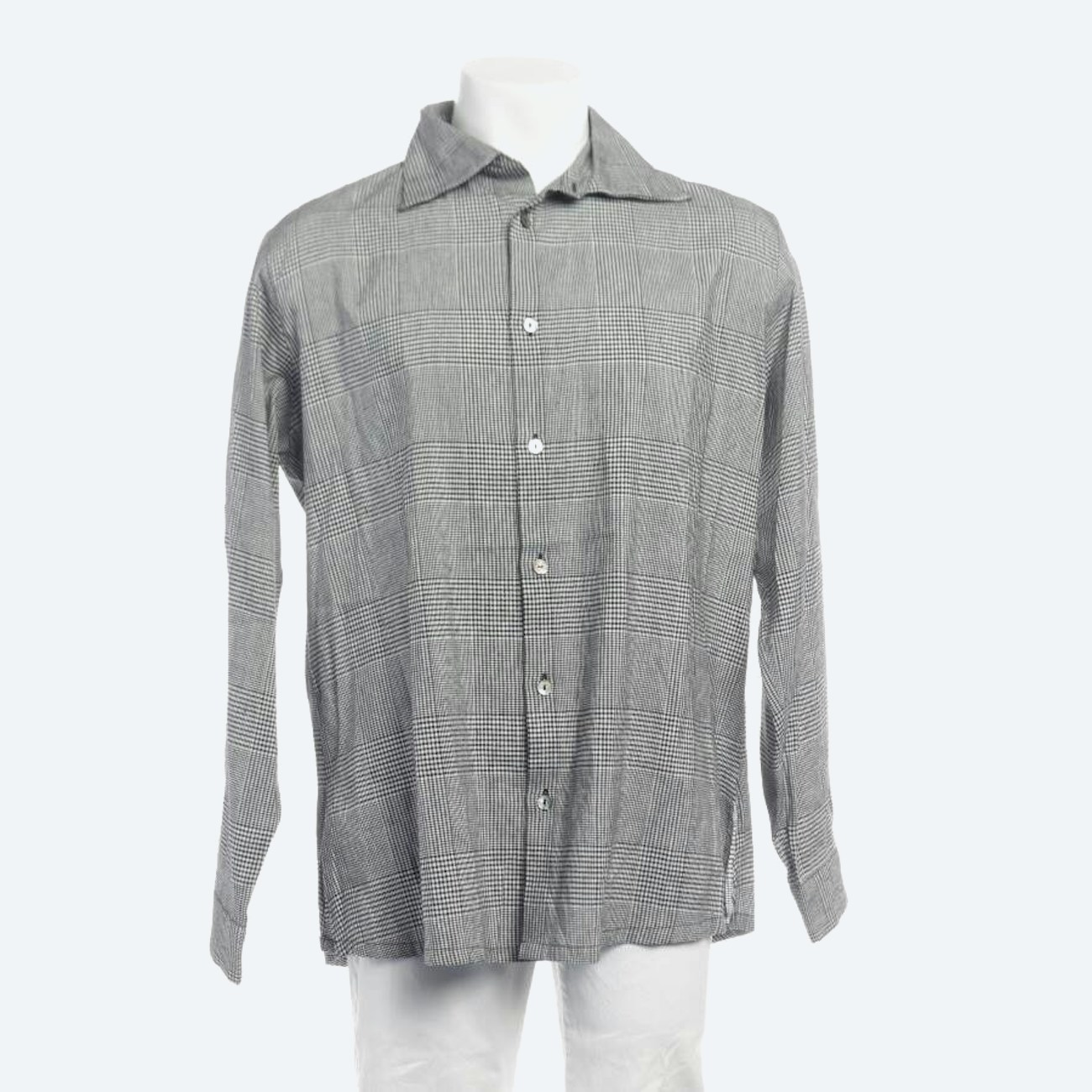 Image 1 of Casual Shirt 46 Gray in color Gray | Vite EnVogue
