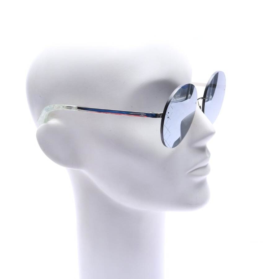Image 2 of 4216 Sunglasses Silver in color Metallic | Vite EnVogue