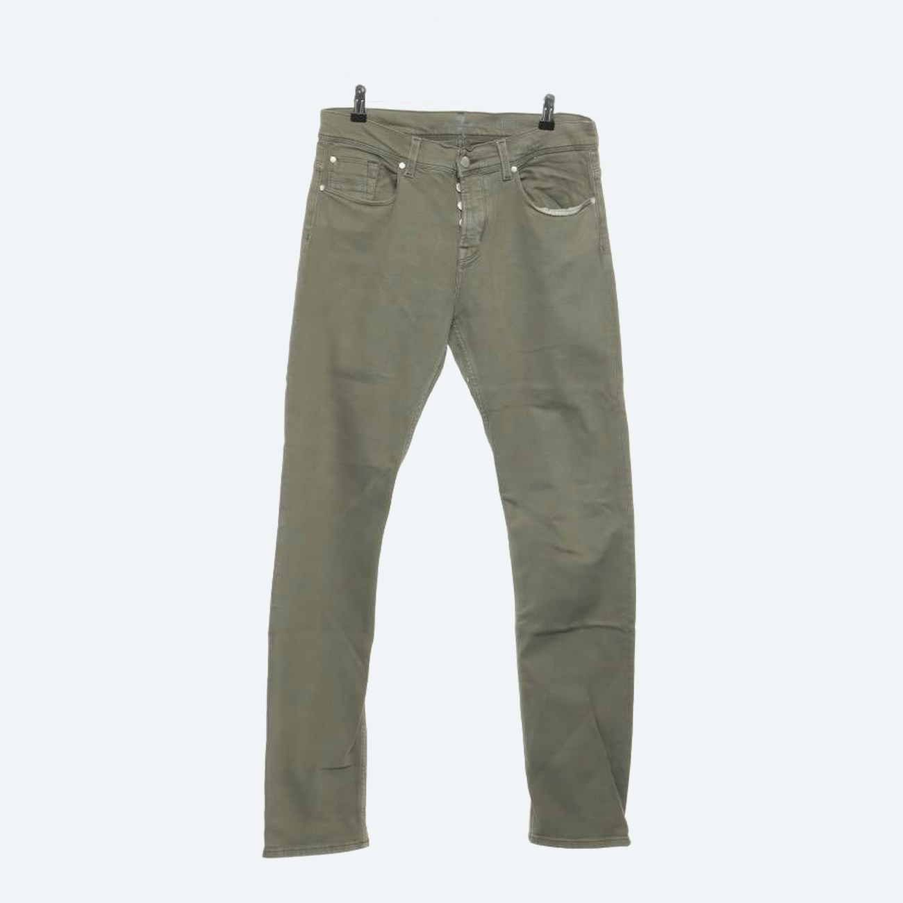 Image 1 of Jeans Slim Fit W31 Dark Green in color Green | Vite EnVogue