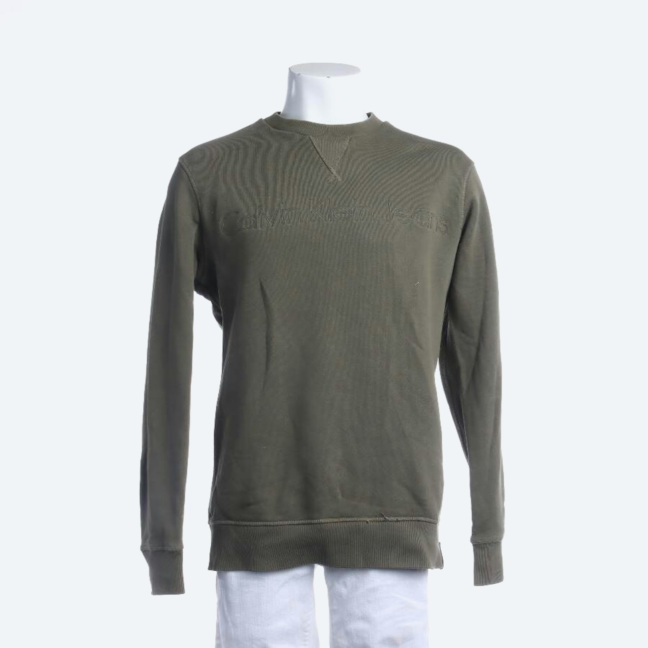 Image 1 of Sweatshirt M Olive Green in color Green | Vite EnVogue