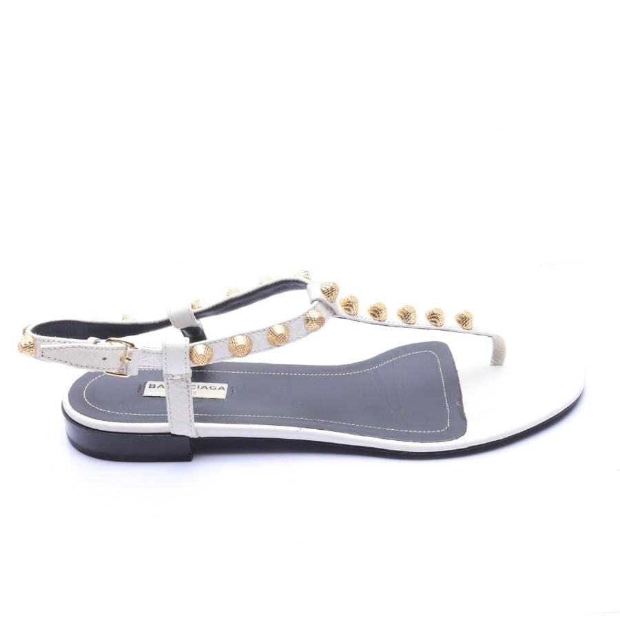 Image 1 of Sandals EUR 39.5 Cream in color White | Vite EnVogue