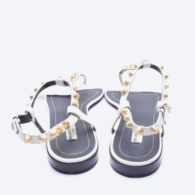 Image 3 of Sandals EUR 39.5 Cream in color White | Vite EnVogue