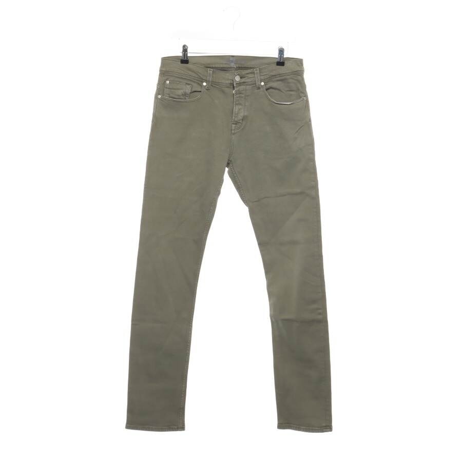 Image 1 of Jeans Slim Fit W31 Dark Green in color Green | Vite EnVogue
