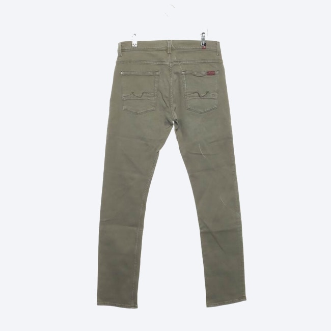 Image 2 of Jeans Slim Fit W31 Dark Green in color Green | Vite EnVogue