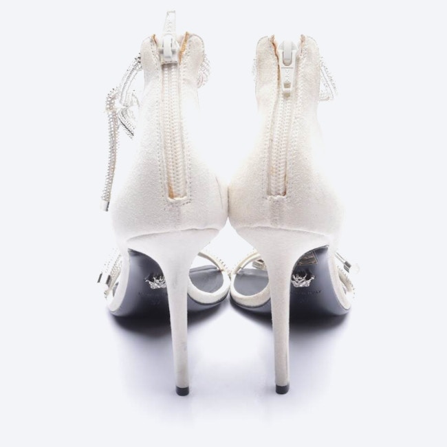 Image 3 of Heeled Sandals EUR 37 Cream in color White | Vite EnVogue