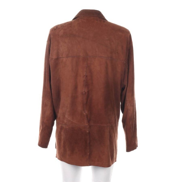 Leather Coat 52 Brown | Vite EnVogue